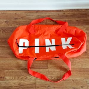 Victoria's Secret Pink Color Sport or Gym Duffle Tote Bag